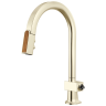 Polished Nickel / Wood
