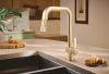 BRIZO Frank Lloyd Wright Bar Faucet Offset Lever Handle Kit — Luxe Gold