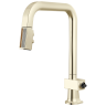 Polished Nickel / Wood
