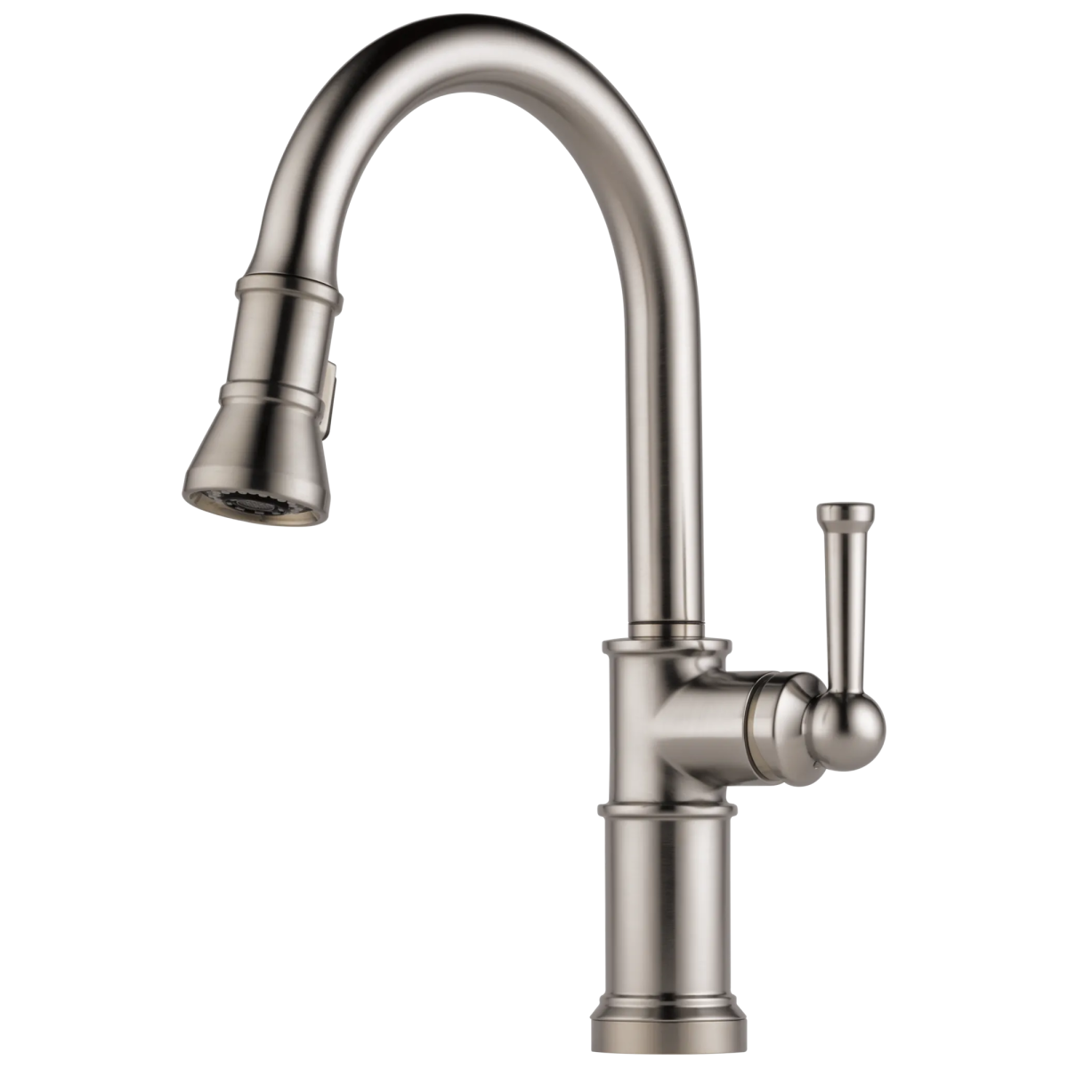 BRIZO Artesso Single Handle Pull-Down Kitchen Faucet — Stainless