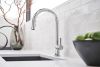 BRIZO Odin Pull-Down Faucet with Arc Spout - Less Handle — Chrome