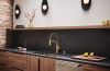 BRIZO Odin Articulating Kitchen Faucet with Finished Hose - Less Handle — Polished Gold
