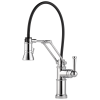 BRIZO Artesso Single Handle Articulating Kitchen Faucet — Chrome