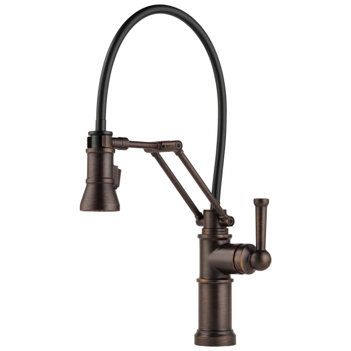 BRIZO Artesso Single Handle Articulating Kitchen Faucet — Venetian Bronze