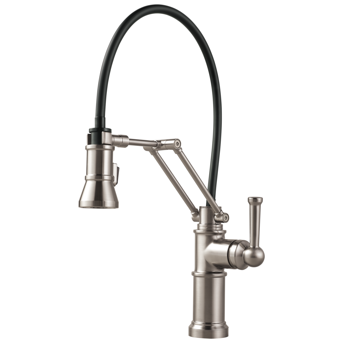 BRIZO Artesso Single Handle Articulating Kitchen Faucet — Stainless