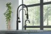 BRIZO Odin Beverage Faucet with Arc Spout — Matte Black