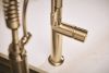 BRIZO Odin Kitchen Faucet Metal Knob Handle Kit — Luxe Gold
