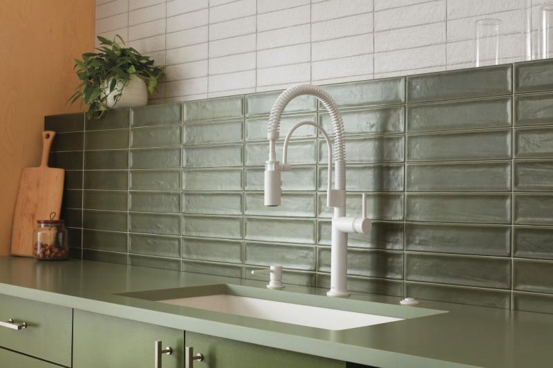 BRIZO Jason Wu for BRIZO Semi-Professional Kitchen Faucet - Less Handle — Matte White