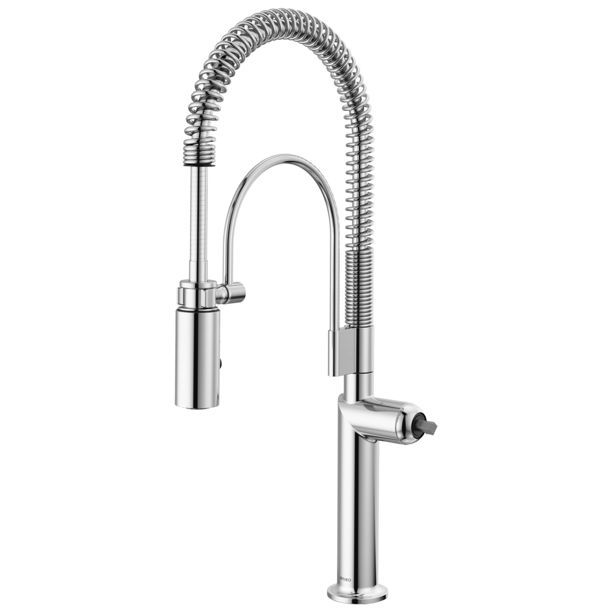 BRIZO Odin Semi-Professional Kitchen Faucet - Less Handle — Chrome