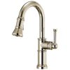 BRIZO Artesso Pull-Down Prep Faucet — Polished Nickel