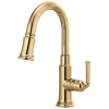 BRIZO Rook Pull-Down Prep Faucet — Polished Gold