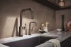 BRIZO Kintsu Beverage Faucet with Square Spout — Lumicoat® Black Onyx