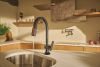 BRIZO Frank Lloyd Wright Pull-Down Kitchen Faucet Arc Lever Handle Kit​ — Brilliance Black Onyx