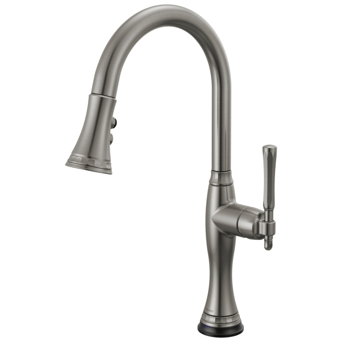 BRIZO Tulham SmartTouch Pull-Down Kitchen Faucet — Luxe Steel