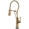 BRIZO Artesso SmartTouch Articulating Kitchen Faucet With Finished Hose — Luxe Gold