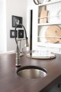 BRIZO Artesso Single Handle Articulating Kitchen Kitchen Faucet with SmartTouch Technology — Stainless