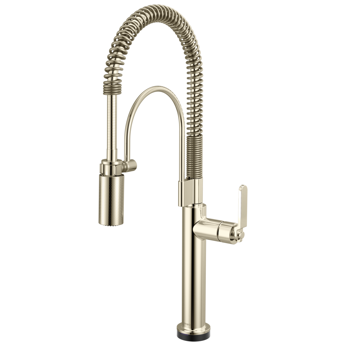 BRIZO Litze SmartTouch Semi-Professional Kitchen Faucet - Industrial Handle — Polished Nickel