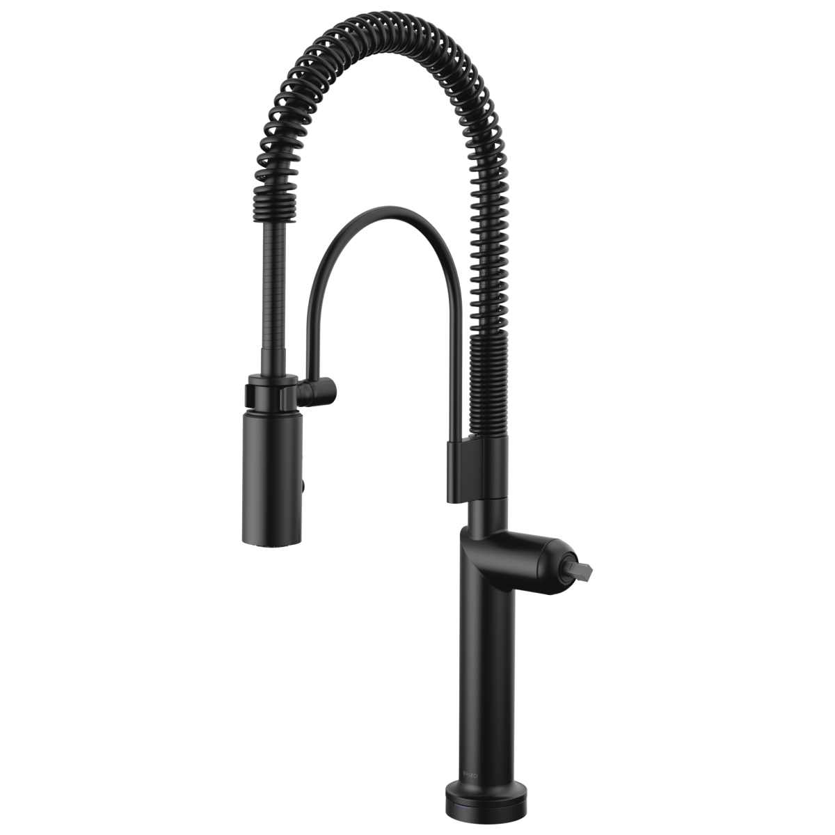 BRIZO Odin SmartTouch Semi-Professional Kitchen Faucet - Less Handle — Matte Black