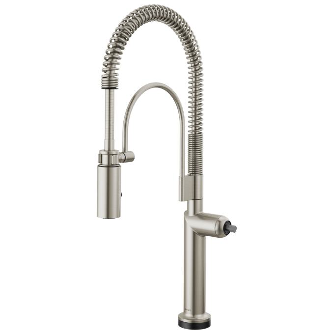 BRIZO Odin SmartTouch Semi-Professional Kitchen Faucet - Less Handle — Stainless