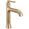 DELTA Bonacci Single Handle Mid-Height Bathroom Faucet — Lumicoat® Champagne Bronze