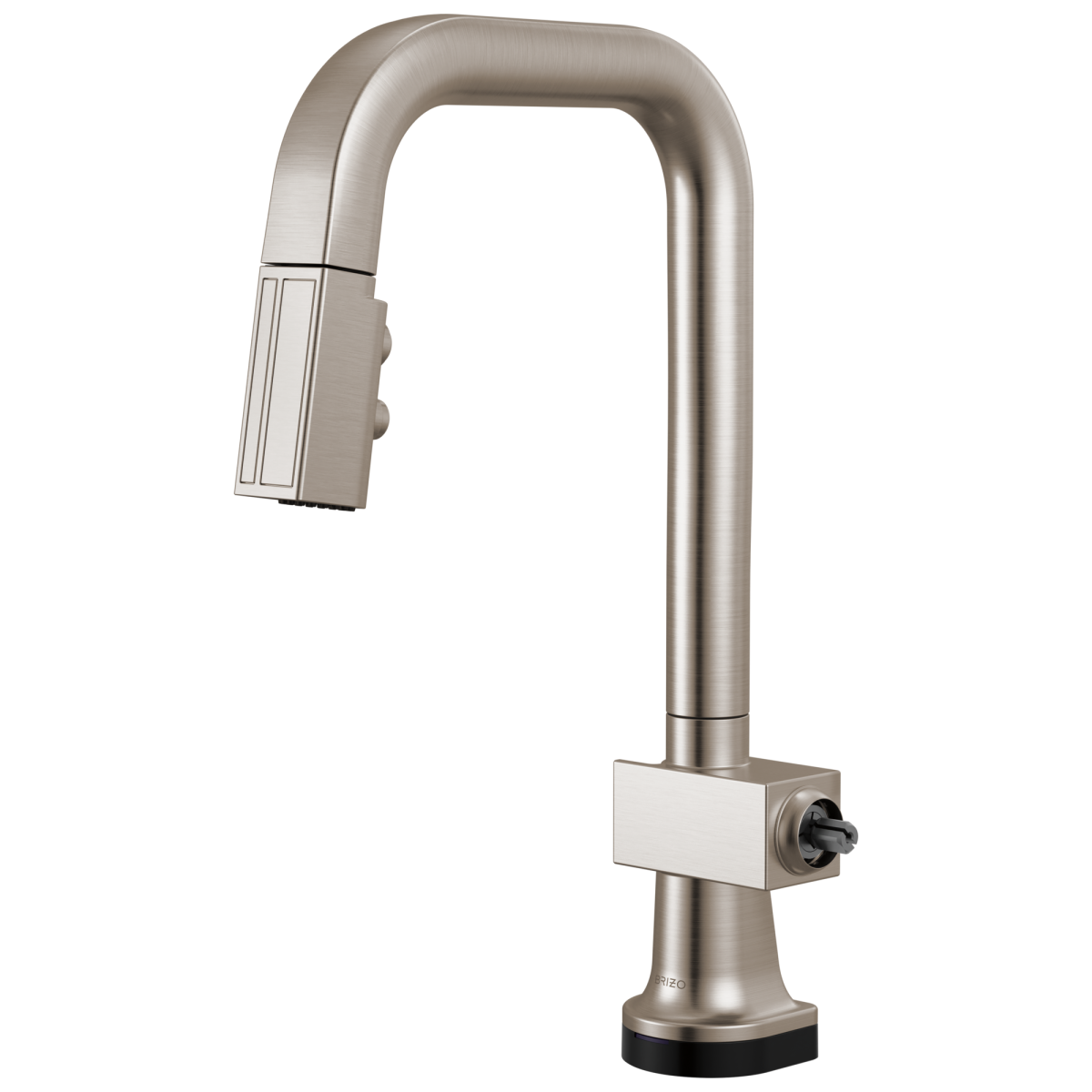 BRIZO Frank Lloyd Wright SmartTouch Pull-Down Prep Faucet with Square Spout - Less Handle — Stainless