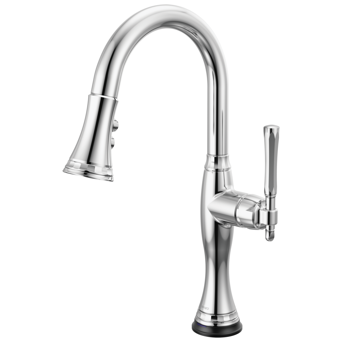 BRIZO Tulham SmartTouch Pull-Down Prep Kitchen Faucet — Chrome