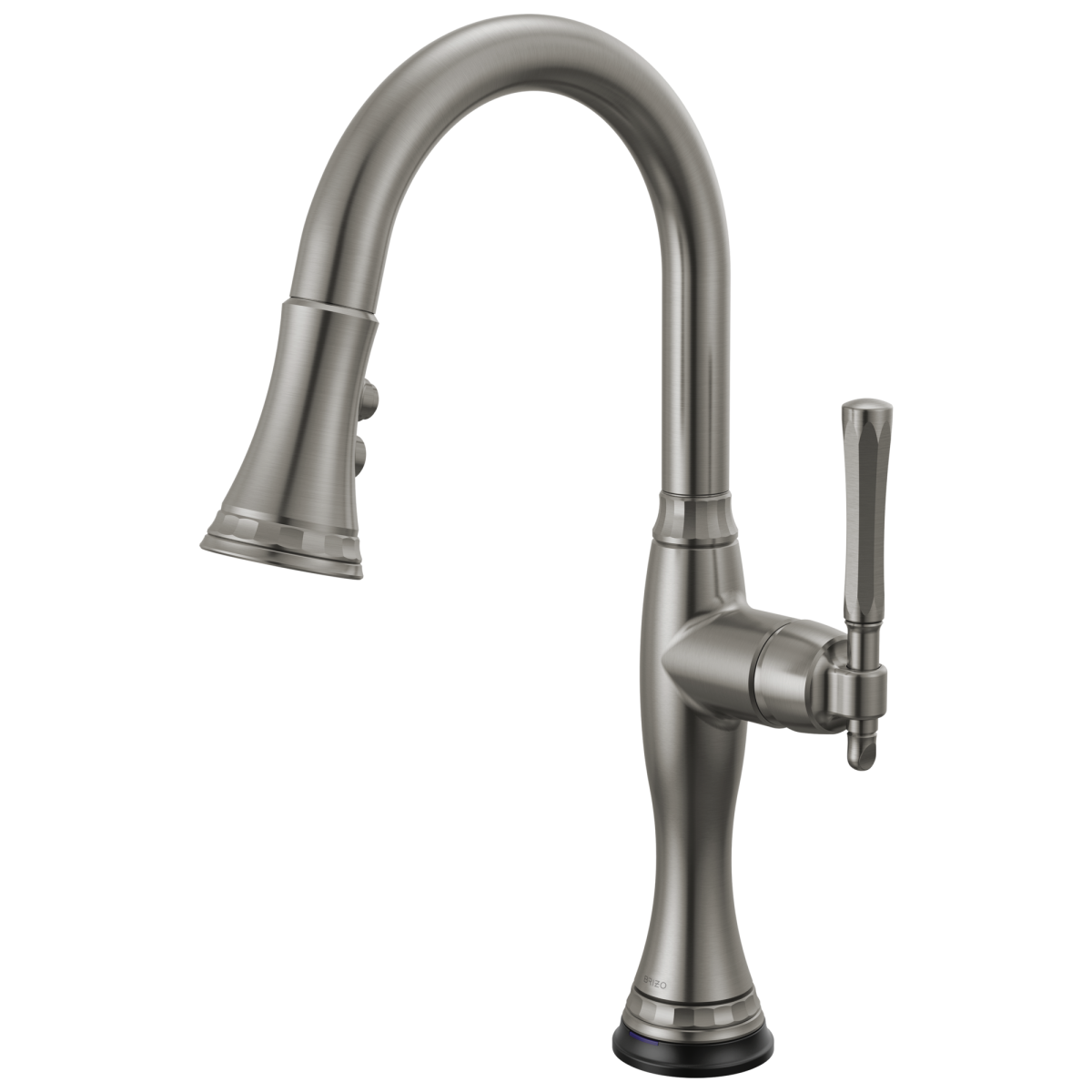 BRIZO Tulham SmartTouch Pull-Down Prep Kitchen Faucet — Luxe Steel