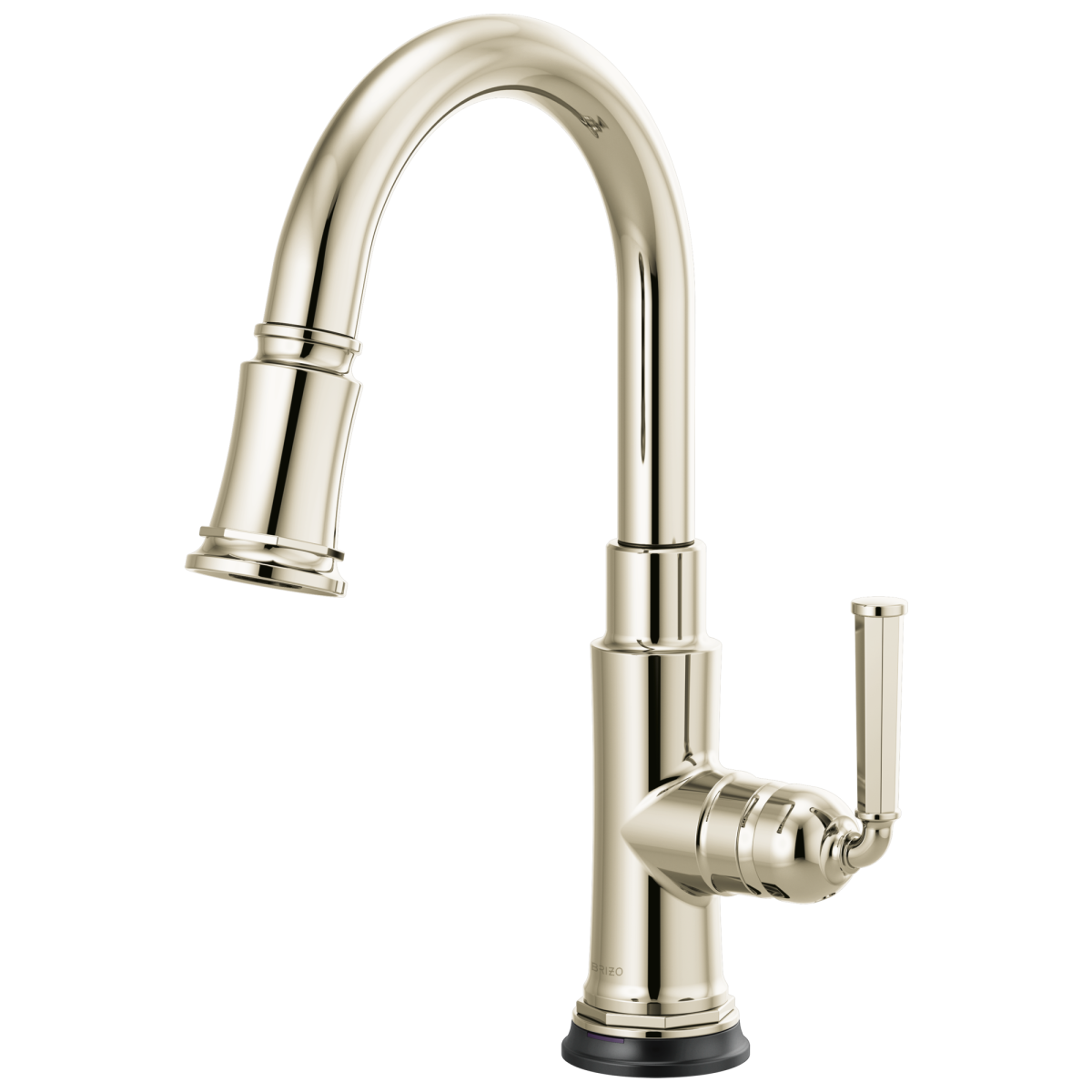BRIZO Rook SmartTouch  Pull-Down Prep Faucet — Polished Nickel
