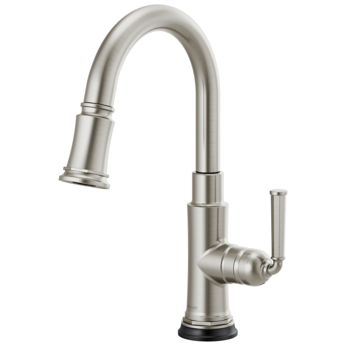 BRIZO Rook SmartTouch Pull-Down Prep Kitchen Faucet — Stainless