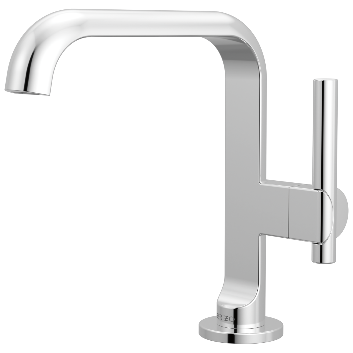 BRIZO Roccesco Single-Handle Lavatory Faucet with Square Spout — Chrome