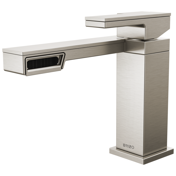 BRIZO Frank Lloyd Wright Single-Handle Lavatory Faucet 1.2 GPM — Luxe Nickel