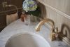 BRIZO Virage Towel Ring — Luxe Gold