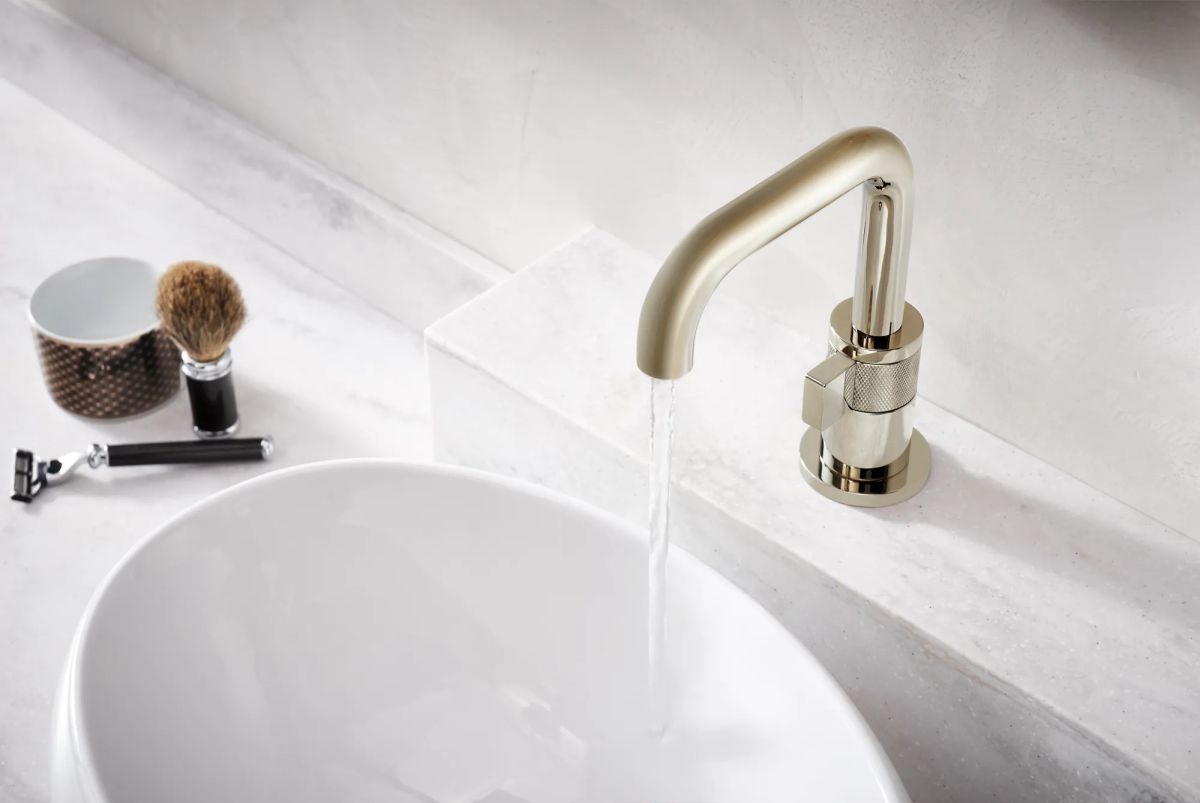 BRIZO Litze Single-Handle Lavatory Faucet 1.5 GPM — Polished Nickel