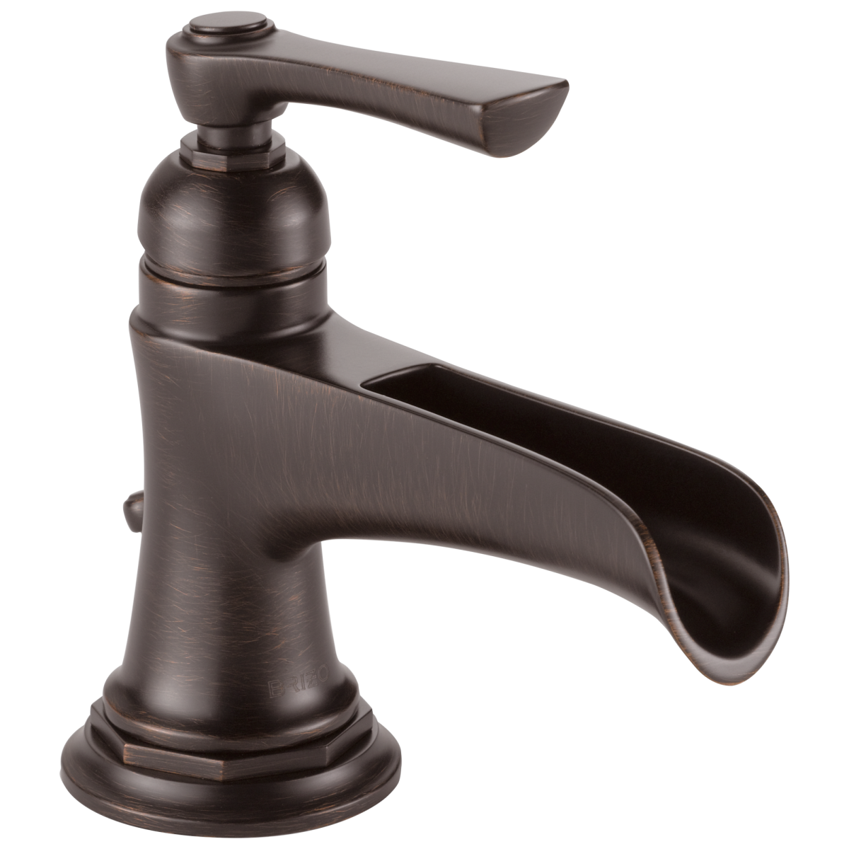 BRIZO Rook Single-Handle Lavatory Faucet with Channel Spout 1.2 GPM — Venetian Bronze