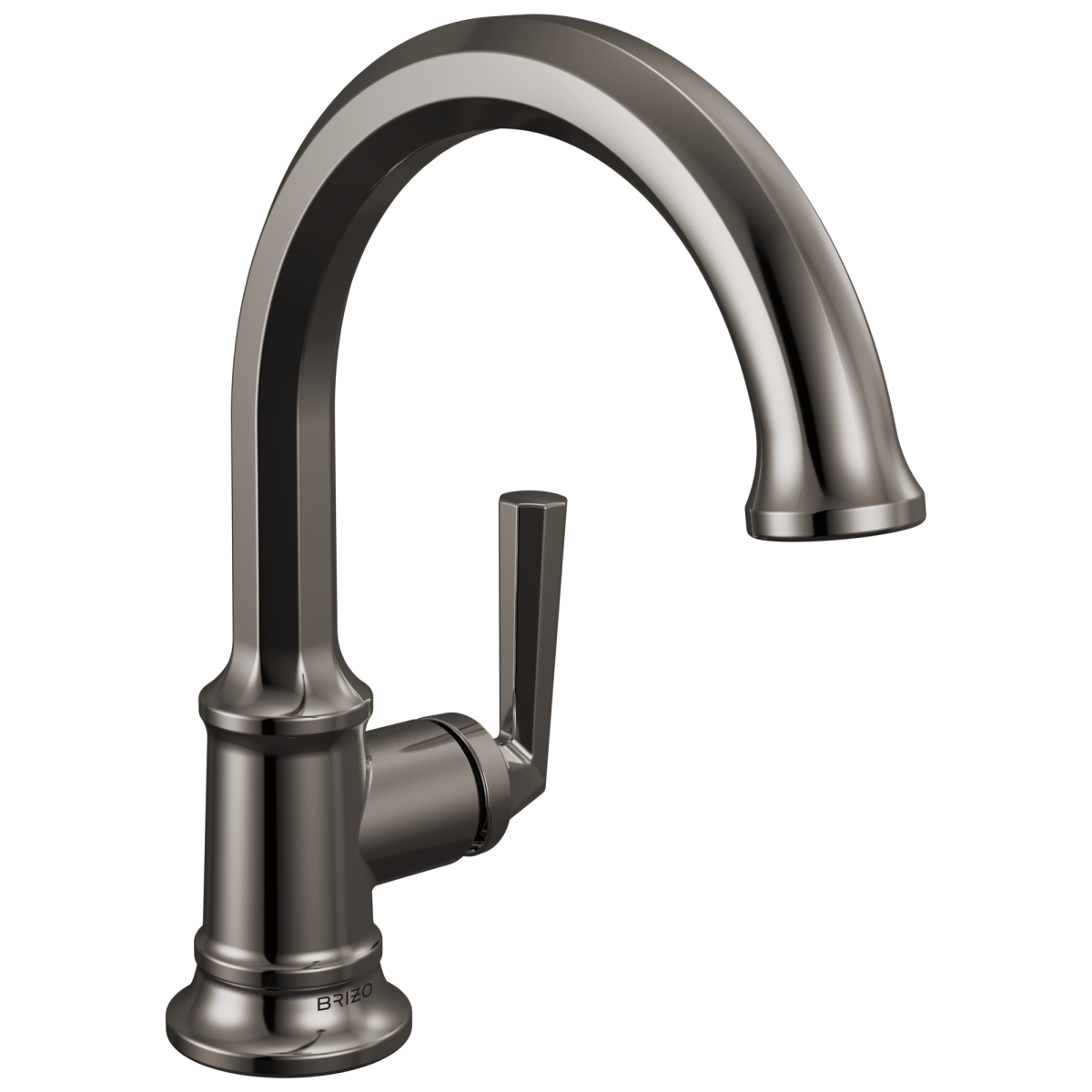 BRIZO Beauclere Single-Handle Lavatory Faucet 1.2 GPM — Brilliance Black Onyx
