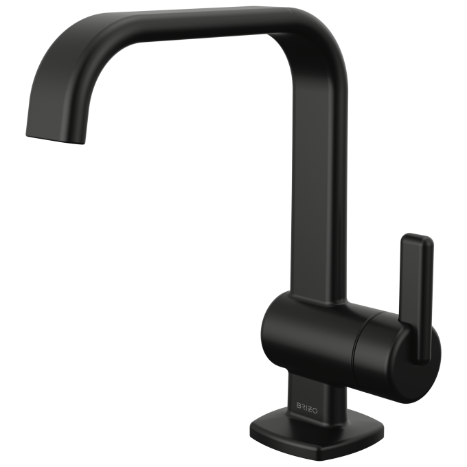 BRIZO Allaria Single-Handle Lavatory Faucet 1.2 GPM — Matte Black