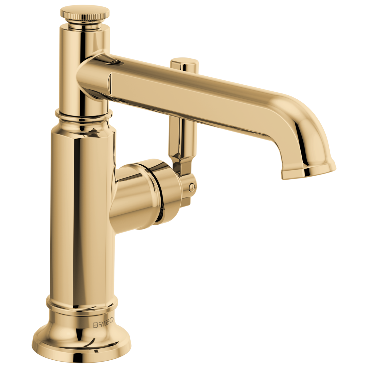 BRIZO Invari Single-Handle Lavatory Faucet 1.2 GPM — Polished Gold