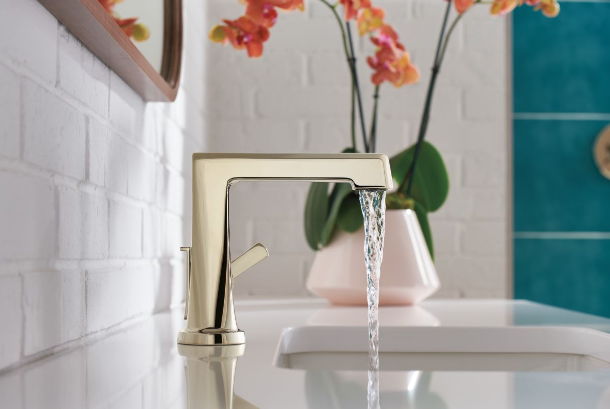 BRIZO Levoir Single-Handle Lavatory Faucet 1.5 GPM — Polished Nickel