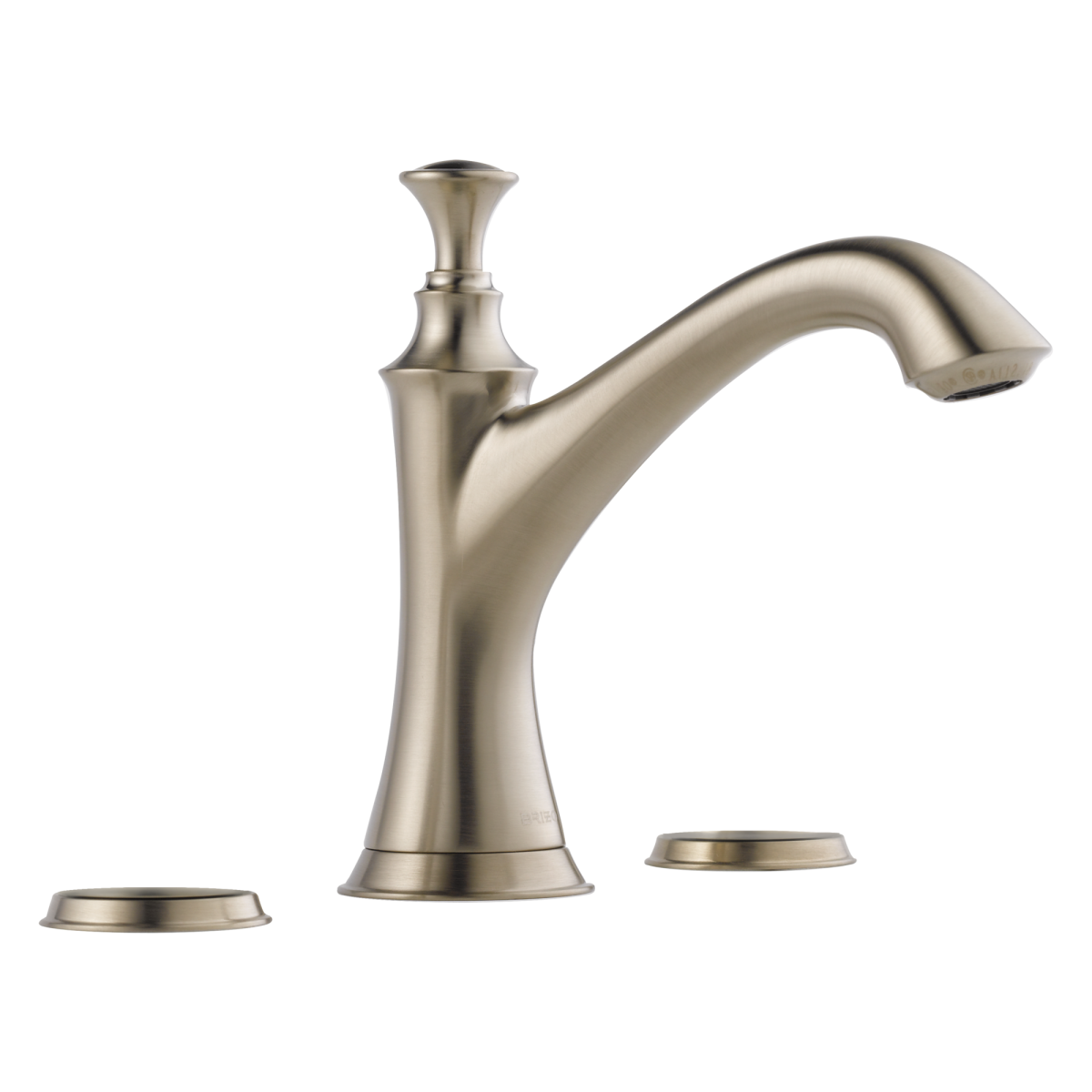 BRIZO Baliza Widespread Lavatory Faucet - Less Handles 1.5 GPM — Brushed Nickel