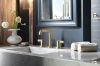 BRIZO Litze Widespread Lavatory Faucet with High Spout - Less Handles 1.5 GPM — Luxe Gold