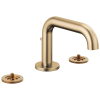BRIZO Litze Widespread Lavatory Faucet with Low Spout - Less Handles 1.5 GPM — Luxe Gold