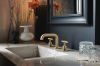 BRIZO Litze Widespread Lavatory T-Lever Handle Kit — Luxe Gold