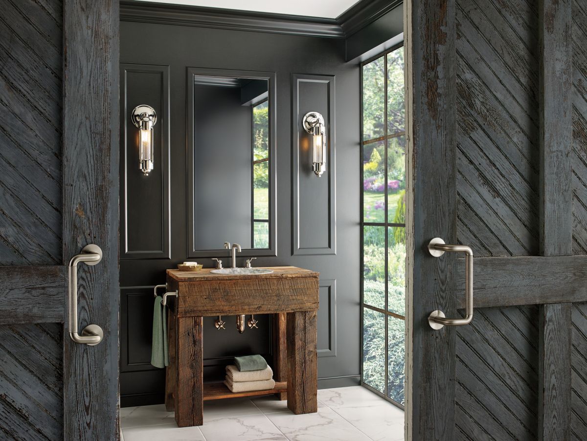 BRIZO Litze 18" Towel Bar — Luxe Nickel