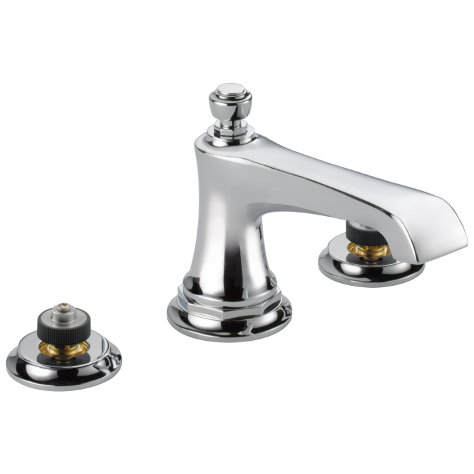 BRIZO Rook Widespread Lavatory Faucet - Less Handles 1.5 GPM — Chrome