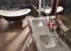 BRIZO Rook Widespread Lavatory and Bidet Cross Handle Kit — Chrome