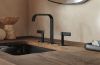 BRIZO Allaria Widespread Lavatory Lever Handle Kit — Matte Black