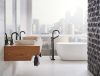 BRIZO Odin 18" Towel Bar — Matte Black