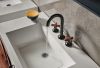 BRIZO Jason Wu for BRIZO Widespread Lavatory Faucet - Less Handles — Matte Black