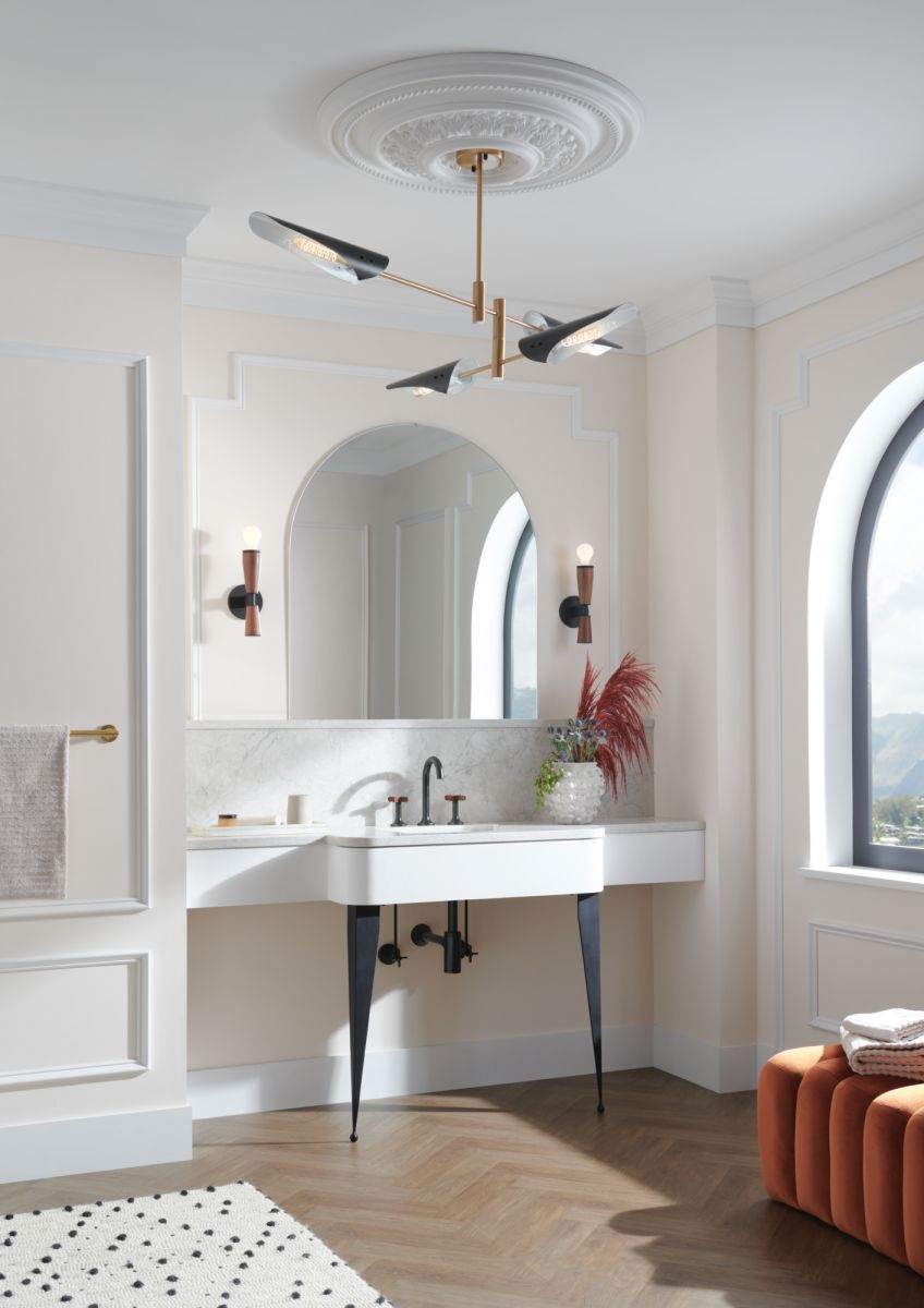 BRIZO Jason Wu for BRIZO Widespread Lavatory Faucet - Less Handles — Matte Black