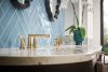 BRIZO Levoir Widespread Lavatory High Lever Handle Kit — Luxe Gold